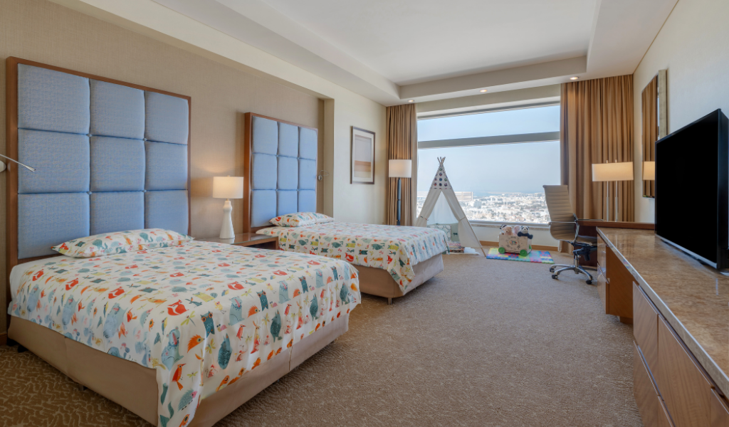Suite familiar en el Swissotel Al Ghurair
